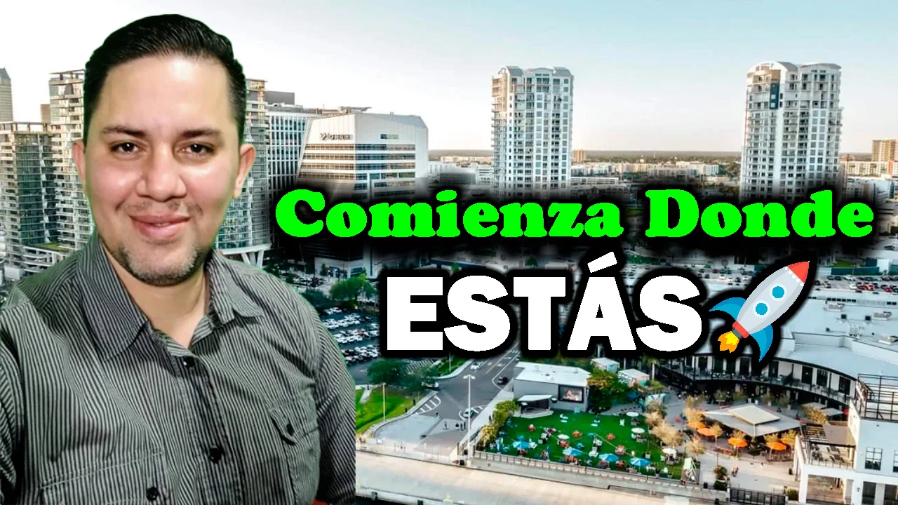 comienza donde estás usa lo que tienes en tus manos